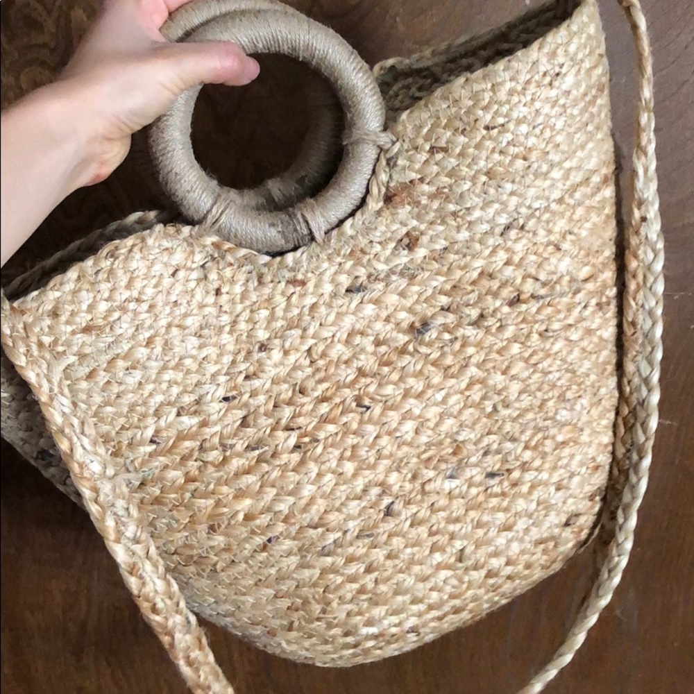 Zara rope hobo crossbody bag